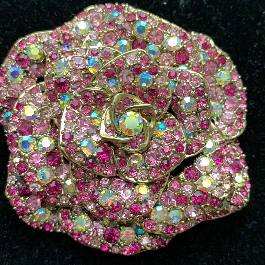 Nicky Butler Vintage Swarovski Crystal Brooch Euc 89$